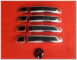 Markadan Ford Tourneo Custom Krom Kapı Kolu 2012-2023 4 Kapı 9 Parça Abs Krom