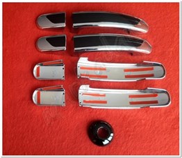 Markadan Ford Tourneo Custom Krom Kapı Kolu 2012-2023 4 Kapı 9 Parça Abs Krom