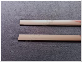 Markadan Ford Transit Krom Kelebek Cam Direği 2003-2013 2 Parça Paslanmaz Çelik