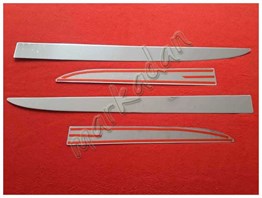 Markadan Hyundai Tucson Krom Geniş Yan Kapı Çıtası 2015-2020 4 Parça Paslanmaz Çelik