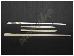 Markadan Kia Sportage Krom Yan Kapı Çıtası 2016-2021 4 Parça Paslanmaz Çelik