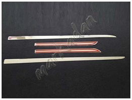 Markadan Kia Sportage Krom Yan Kapı Çıtası 2016-2021 4 Parça Paslanmaz Çelik