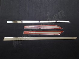 Markadan Kia Sportage Krom Yan Kapı Çıtası 2016-2021 4 Parça Paslanmaz Çelik