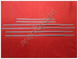 Markadan Land Rover Sport Krom Cam Çıtası 2005-2010 6 Parça Paslanmaz Çelik