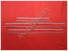 Markadan Land Rover Sport Krom Cam Çıtası 2005-2010 6 Parça Paslanmaz Çelik