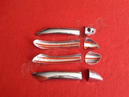 Markadan Mercedes ML W164 Krom Kapı Kolu 2006-2011 4 Kapı Paslanmaz Çelik