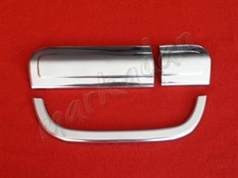 Markadan Mercedes Viano Krom Bagaj Açma 2004-2014 3 Parça Paslanmaz Çelik