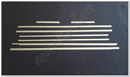 Markadan Mercedes Vito W639 Kısa Şasi Krom Cam Çıtası 2004-2014 8 Parça Paslanmaz Çelik