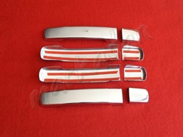 Markadan Nissan Navara Krom Kapı Kolu 2006-2015 4 Kapı Paslanmaz Çelik