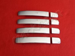 Markadan Nissan Navara Krom Kapı Kolu 2006-2015 4 Kapı Paslanmaz Çelik