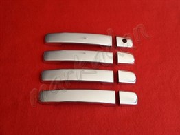 Markadan Nissan Navara Krom Kapı Kolu Tek Delikli 2006-2015 4 Kapı Paslanmaz Çelik