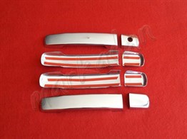 Markadan Nissan Navara Krom Kapı Kolu Tek Delikli 2006-2015 4 Kapı Paslanmaz Çelik