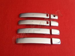 Markadan Nissan Qashqai Sensörlü Krom Kapı Kolu 2007-2014 4 Kapı Paslanmaz Çelik