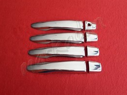 Markadan Nissan Qashqai Sensörsüz Krom Kapı Kolu 2014-2021 4 Kapı Paslanmaz Çelik