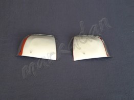 Markadan Opel Combo Krom Ayna Kapağı 2012-2018 2 Parça Paslanmaz Çelik