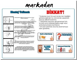 Markadan Opel Corsa D Krom Kapı Kolu 2006-2015 4 Kapı Paslanmaz Çelik