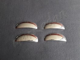 Markadan Peugeot 107 Krom Kapı Kolu 2007-2014 4 Kapı Paslanmaz Çelik