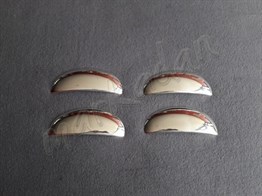 Markadan Peugeot 206 Krom Kapı Kolu 1998-2012 4 Kapı Paslanmaz Çelik