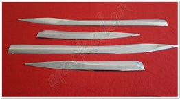 Markadan Peugeot 3008 Krom Yan Kapı Çıtası 2016-2024 4 Parça Paslanmaz Çelik