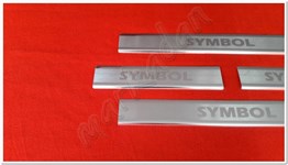 Markadan Renault Symbol Kapı Eşiği 2013-2021 4 Parça Paslanmaz Çelik