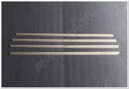 Markadan Renault Clio 2 HB Krom Cam Çıtası 1999-2009 4 Parça Paslanmaz Çelik