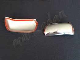 Markadan Skoda Octavia Krom Ayna Kapağı 2000-2004 2 Parça Paslanmaz Çelik