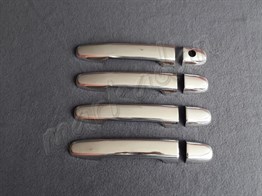 Markadan Toyota Yaris Krom Kapı Kolu 2006-2012 4 Kapı Paslanmaz Çelik