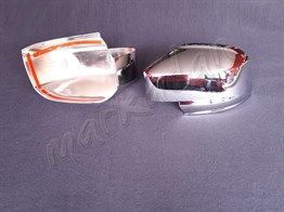 Markadan VW Caddy Krom Ayna Kapağı 2015-2020 2 Parça Abs Krom