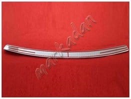 Markadan VW Caddy Krom Arka Tampon Eşiği 2004-2014 Paslanmaz Çelik