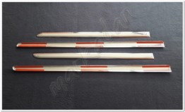 Markadan VW Caddy Krom Yan Kapı Çıtası 2015-2020 4 Parça Paslanmaz Çelik