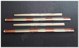 Markadan VW Caddy Krom Yan Kapı Çıtası 2004-2014 4 Parça Paslanmaz Çelik