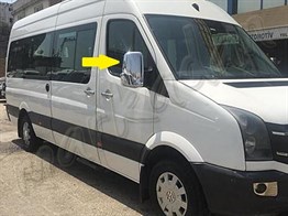 Markadan VW Crafter Krom Ayna Kapağı 2006-2017 2 Parça Abs Krom