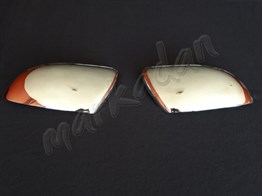 Markadan VW Golf 6 Krom Ayna Kapağı 2009-2012 2 Parça Paslanmaz Çelik