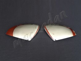 Markadan VW Golf 7 Krom Ayna Kapağı 2012-2020 2 Parça Paslanmaz Çelik