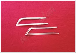 Markadan VW Passat B8 Krom Sis Farı Çerçevesi 2015-2019 2 Parça Paslanmaz Çelik