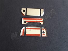 Markadan VW T4 Caravelle Krom Kapı Kolu 1995-2003 3 Kapı 7 Parça Paslanmaz Çelik