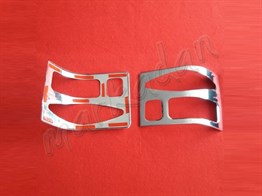 Markadan VW T4 Transporter Krom Stop Çerçevesi 1995-2003 2 Parça Paslanmaz Çelik