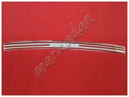 Markadan VW T5 Caravelle Krom Arka Tampon Eşiği 2003-2014 Paslanmaz Çelik