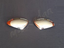 Markadan VW Tiguan Krom Ayna Kapağı 2007-2015 2 Parça Paslanmaz Çelik