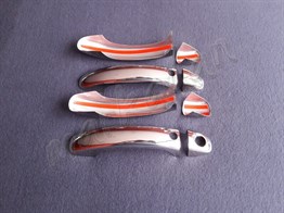 Markadan VW Touareg Sensörlü Krom Kapı Kolu 2008-2010 4 Kapı Paslanmaz Çelik