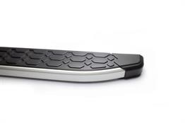 Omsa Line Citroen C4 2020 Sonrası Blackline Mat Alüminyum Alınlı Yan Basamak