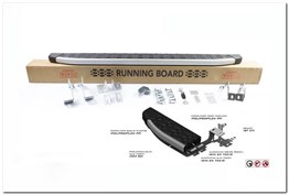 Omsa Line Fiat Doblo 2010-2021 Kısa Şasi Blackline Mat Alüminyum Alınlı Yan Basamak