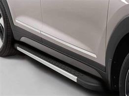 Omsa Line Fiat Scudo 2022 Sonrası Uzun Şasi Nevada Mat Alüminyum Alınlı Yan Basamak