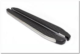 Omsa Line Ford Tourneo Courier 2023 Sonrası Blackline Krom Alınlı Yan Basamak