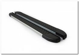 Omsa Line Mercedes GLC Class 2022 Sonrası Nevada Mat Alüminyum Alınlı Yan Basamak