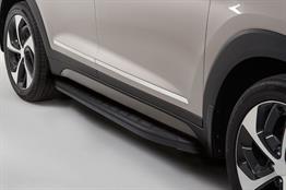 Omsa Line Mercedes Vito 2004-2014 Kısa Şasi Proside Mat Siyah Alüminyum Alınlı Yan Basamak