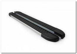 Omsa Line Nissan Qashqai 2021 Sonrası Nevada Mat Alüminyum Alınlı Yan Basamak