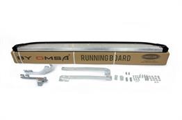 Omsa Line Nissan X-Trail 2001-2014 Blackline Mat Siyah Alüminyum Alınlı Yan Basamak