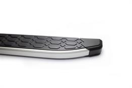 Omsa Line Peugeot 2008 2013-2019 Blackline Mat Alüminyum Alınlı Yan Basamak