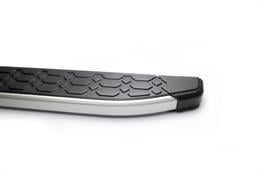 Omsa Line Ssangyong Musso 2019 Sonrası Blackline Mat Alüminyum Alınlı Yan Basamak